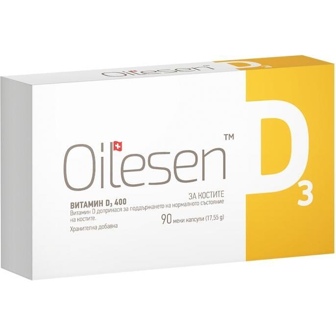 Valentis Oilesen Ойлесен капсули D3 400IU, 90 бр. | Валентис, Ойлесен