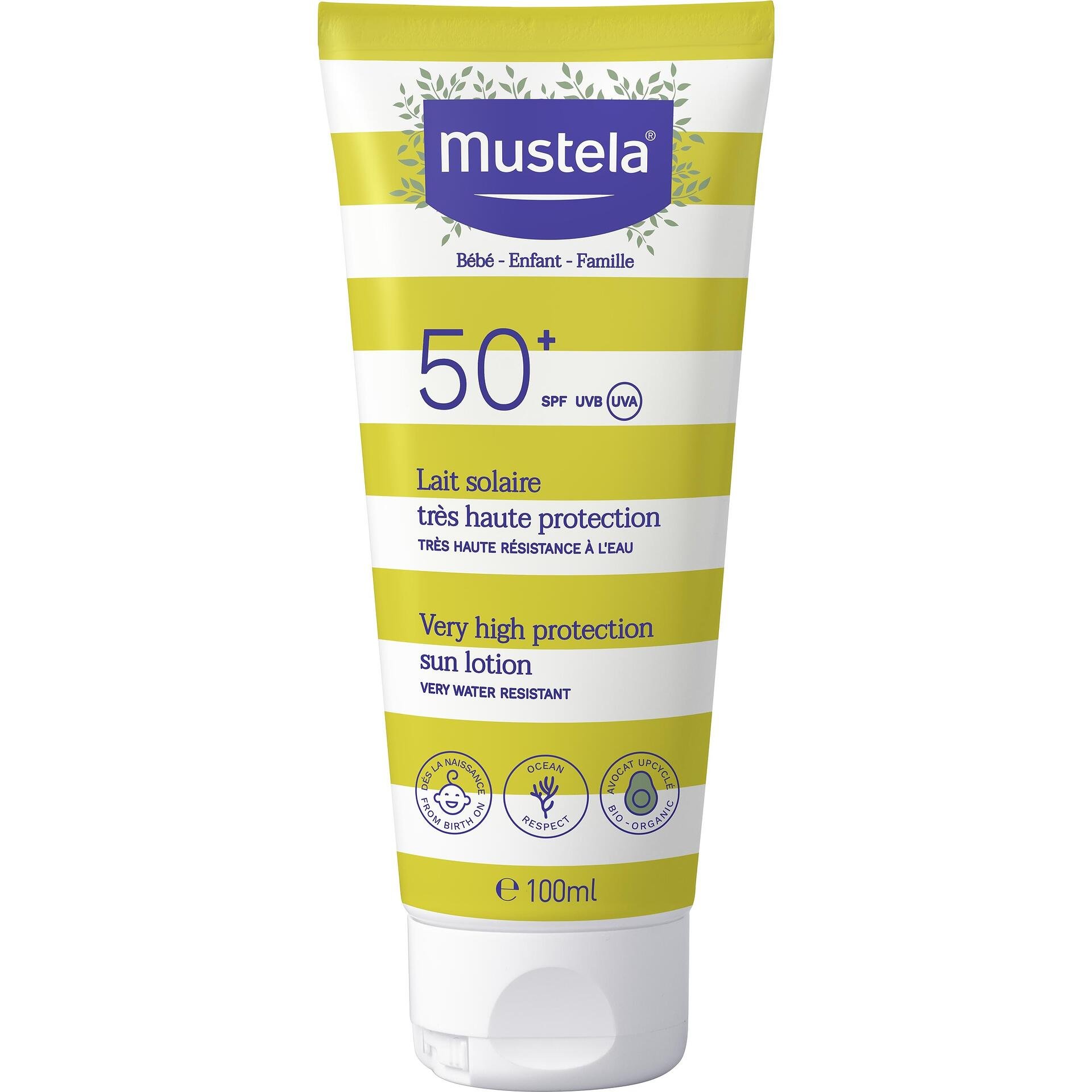 Mustela Bebe слънцезащитен лосион SPF50+, 100 мл | Мустела, Бебе
