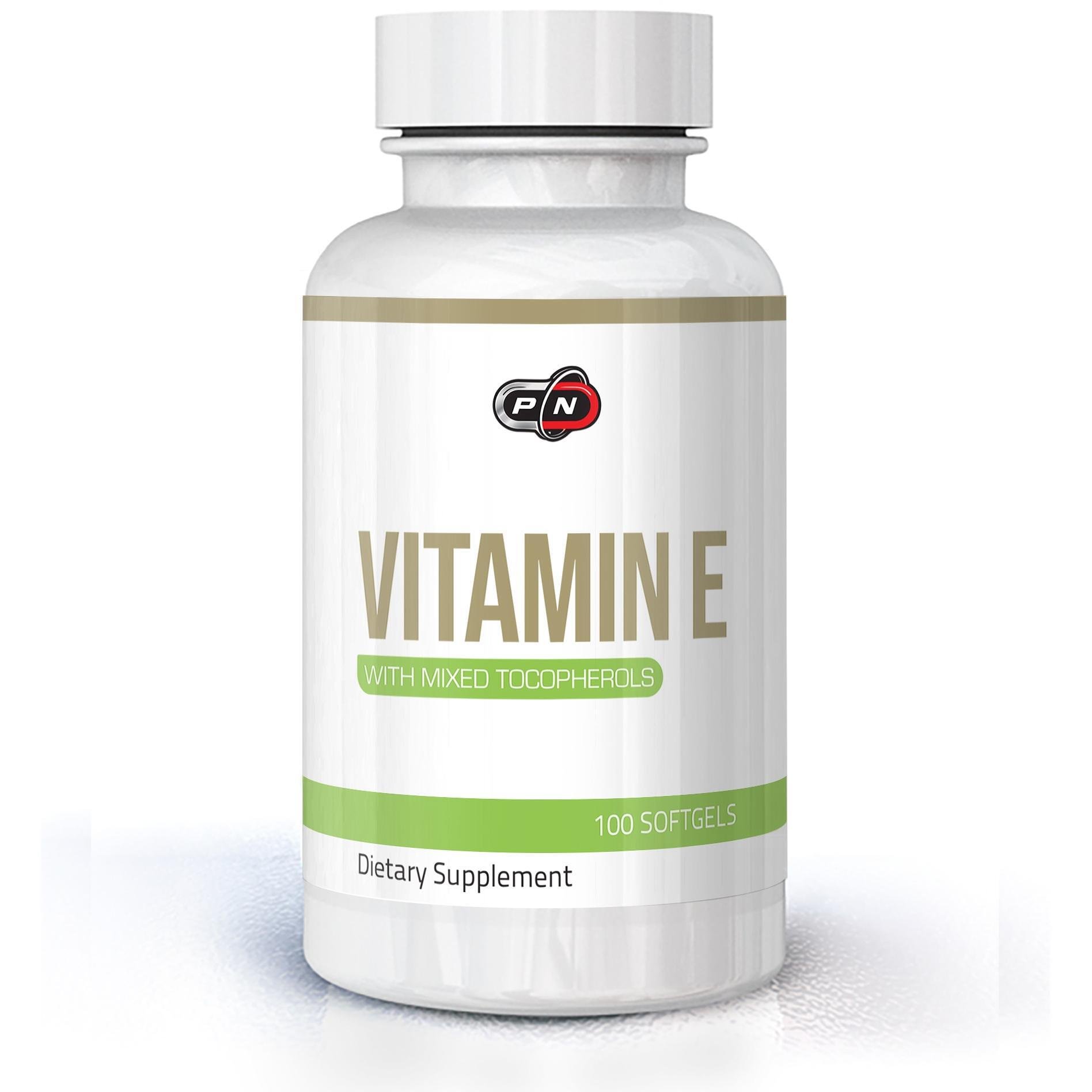 Pure Nutrition Витамин Е 400IU, 100 капсули | Пюър Нутришън
