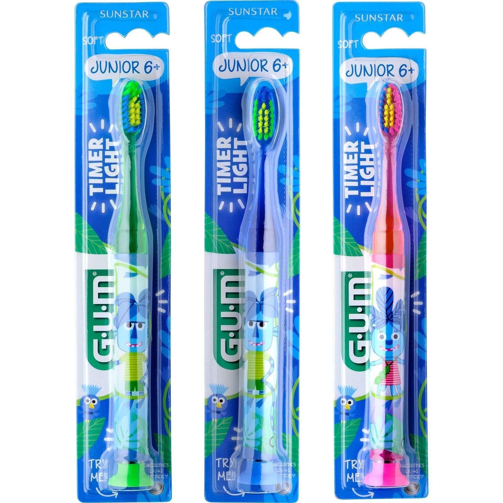 Gum Junior детска четка с таймер от 6 години | Гъм
