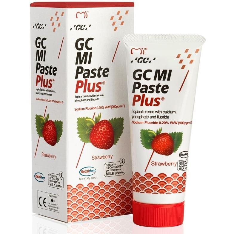 GC Tooth Mousse Реминерализиращ дентален крем с вкус на ягода 35 мл | Джи Си, Тут Мус