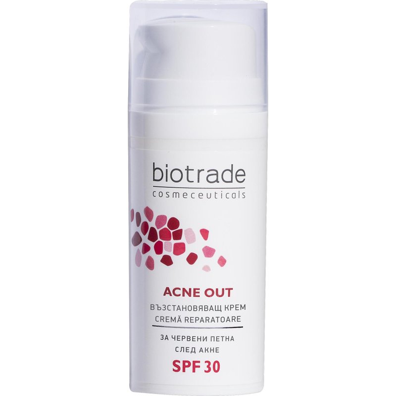 Biotrade Acne Out възстановяащ крем за червени петна след акне SPF30 ...