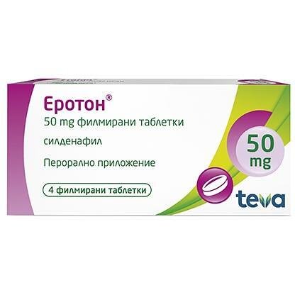 Teva Еротон 50 мг 4 таблетки | Тева