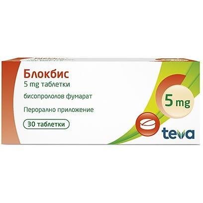 Teva Блокбис 5 мг 30 таблетки | Тева