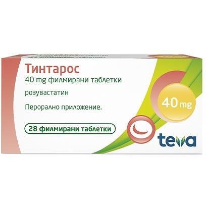 Teva Тинтарос 40 мг 28 таблетки | Тева