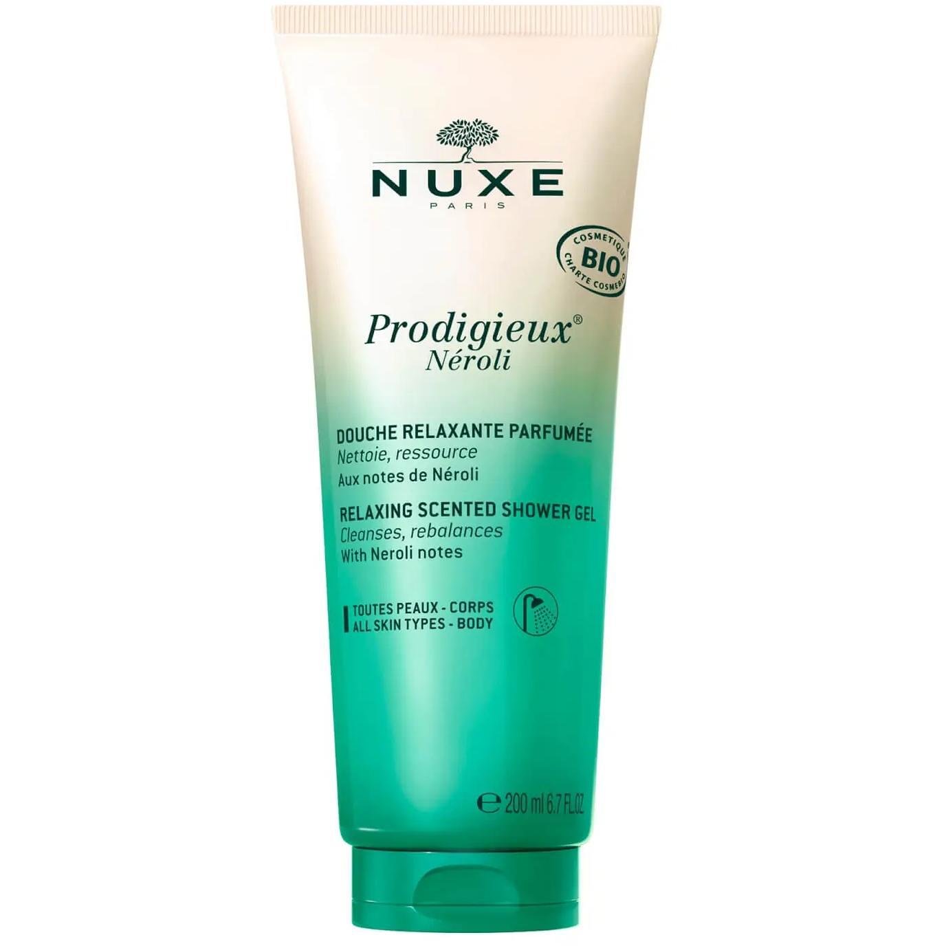 Nuxe Prodigieux Neroli измивен душ гел, 200 мл | Нукс, Продижо