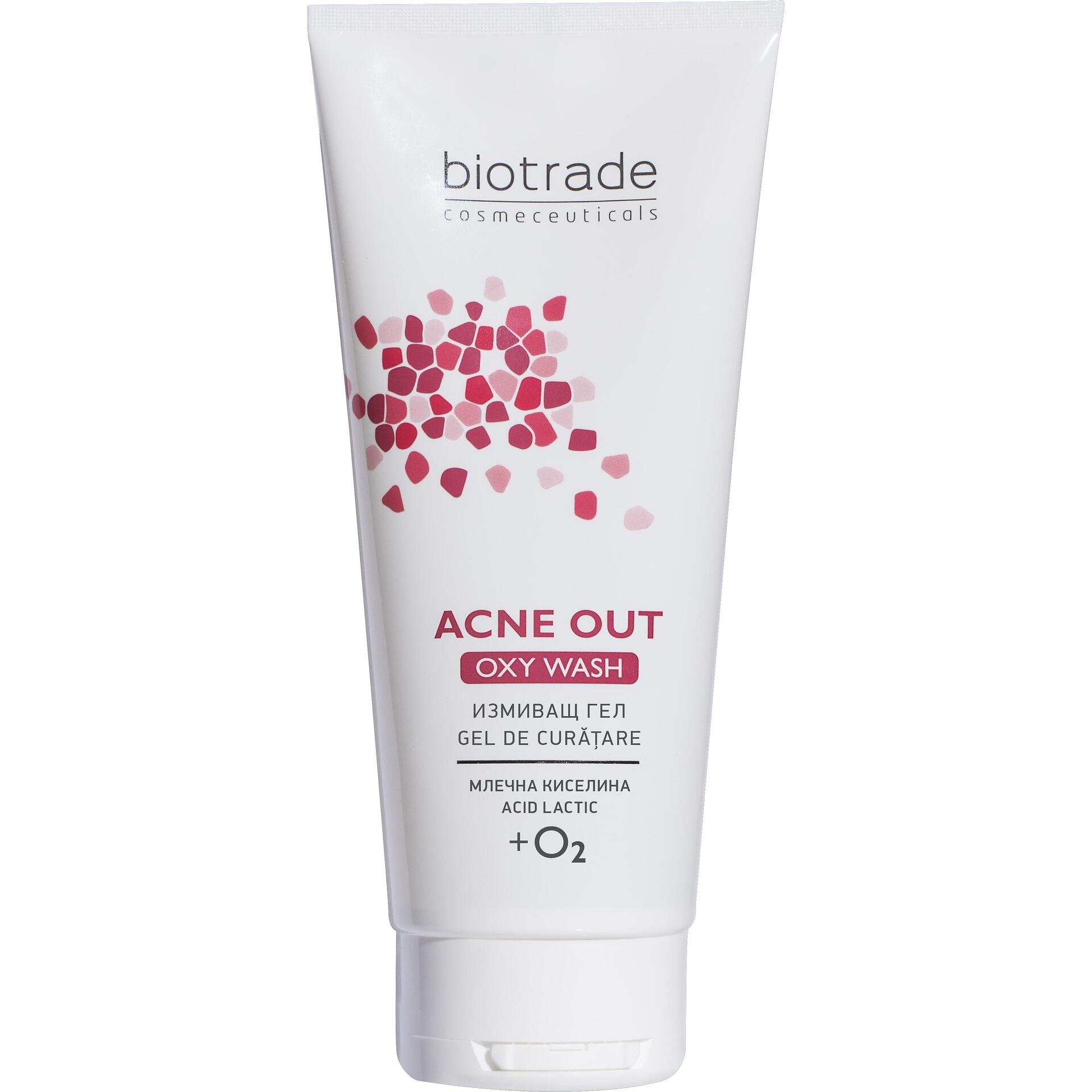 Biotrade Acne Out Oxy Wash измиващ гел, 200 мл | Биотрейд, Акне Аут