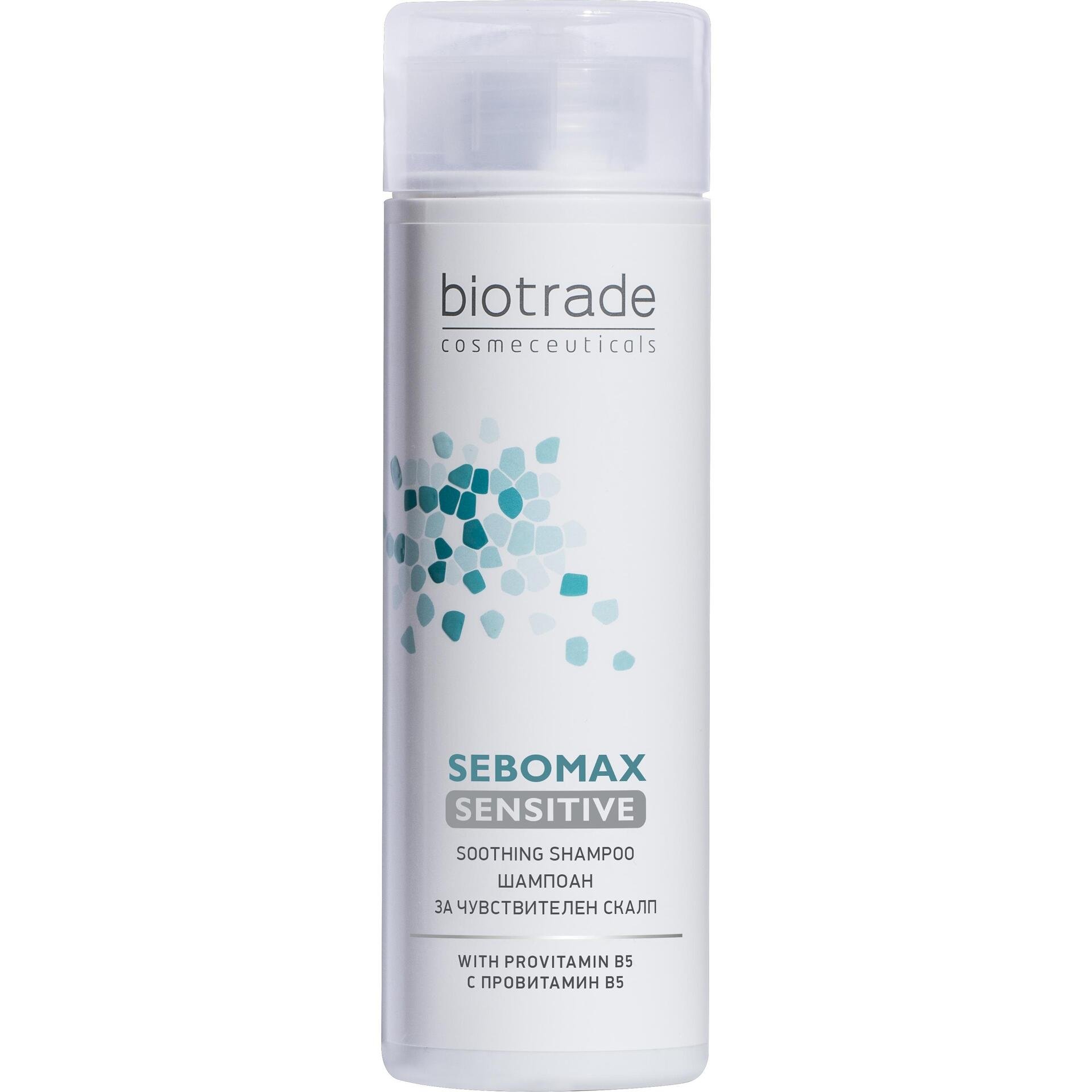 Biotrade Sebomax Sensitive шампоан против косопад, 200 мл | Биотрейд, Себомакс