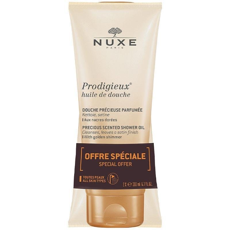 Nuxe Prodigieuse нежно душ олио, 2 бр. х 200 мл | Нукс, Продижо
