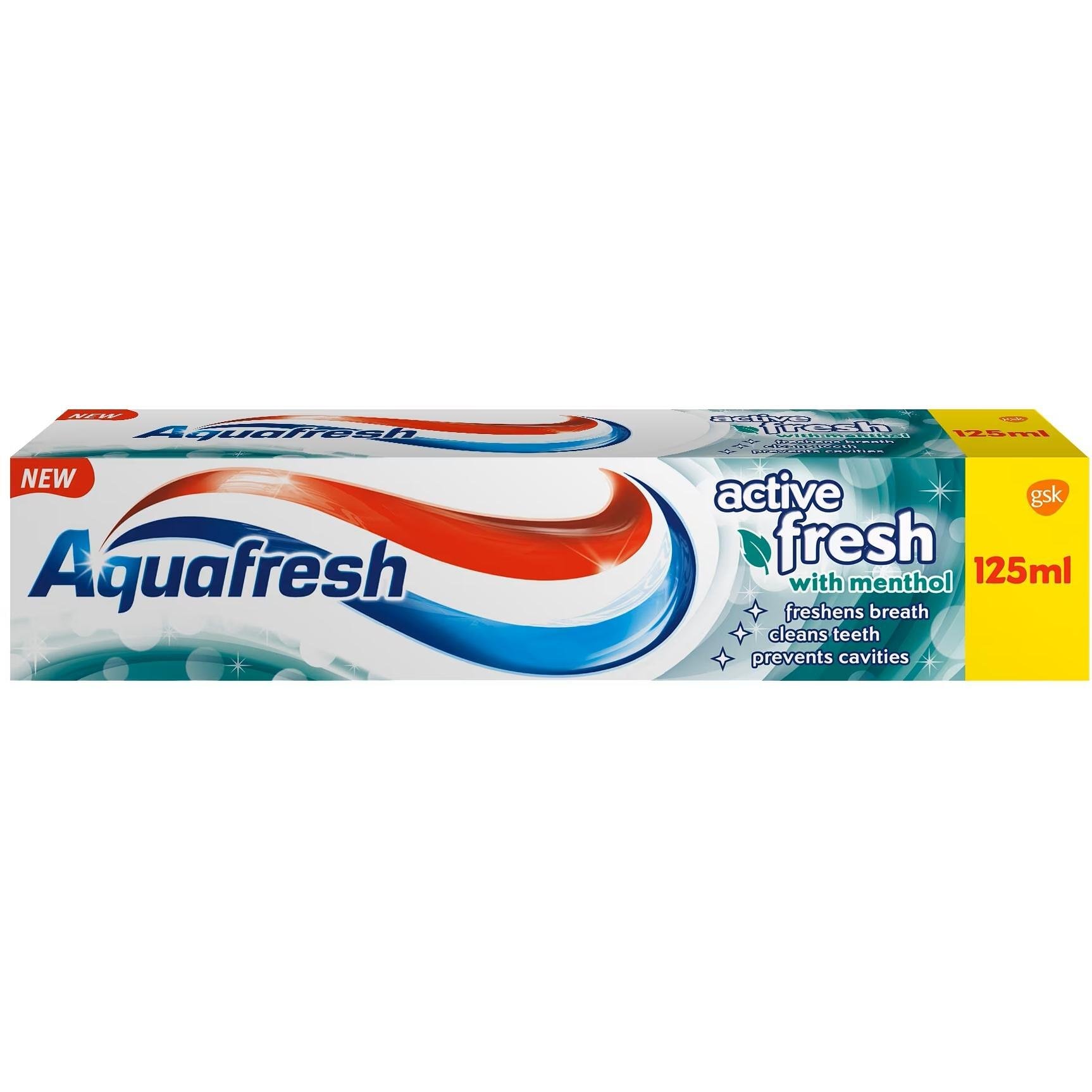 Aquafresh Active Fresh паста за зъби, 125 мл | Аквафреш, Актив Фреш