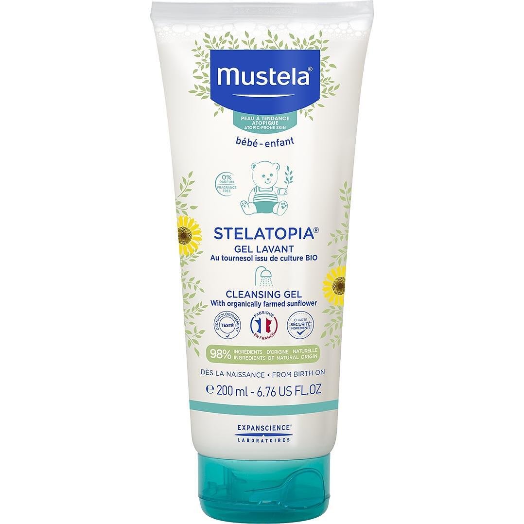 Mustela Bebe Stelatopia душ гел, 200 мл | Мустела, Бебе