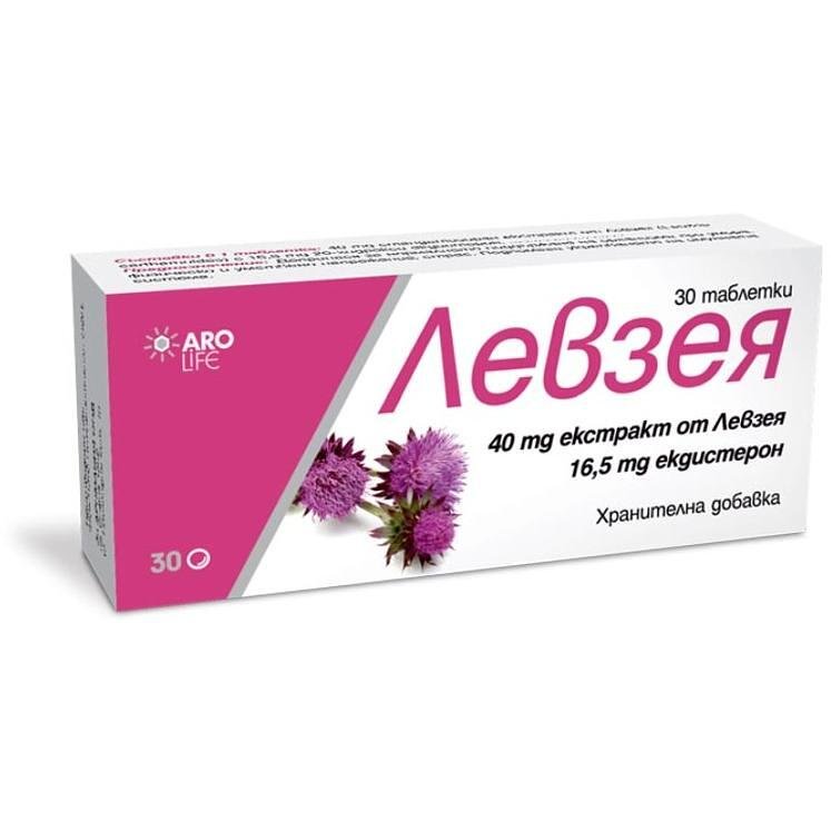 Aro Life левзея таблетки, 30 бр. | Аро Лайф