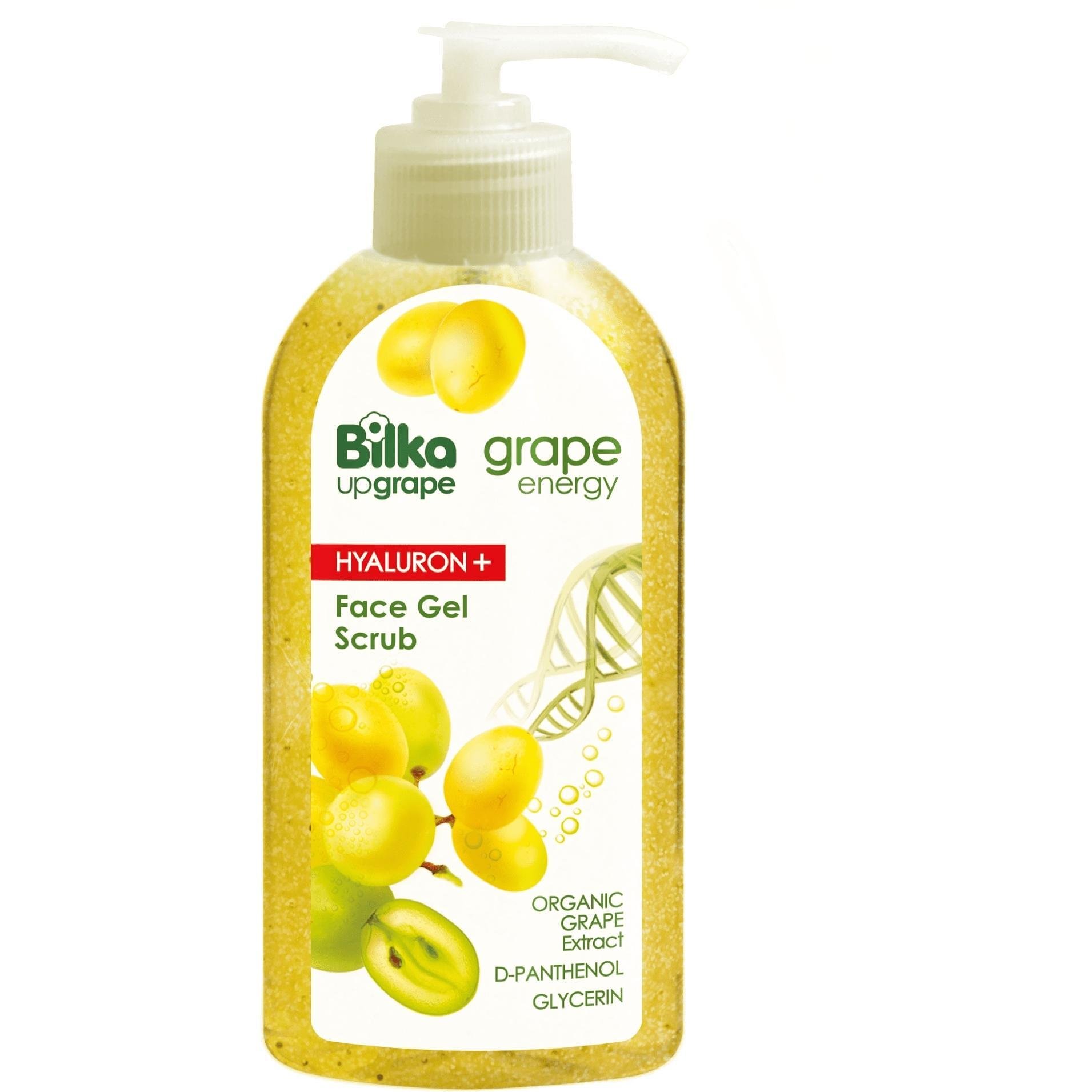 Bilka Grape Energy гел скраб за лице, 200 мл | Билка, Грейп енерджи