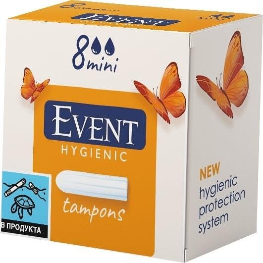 Event Mini тампони, 8 бр. | Ивент, Мини
