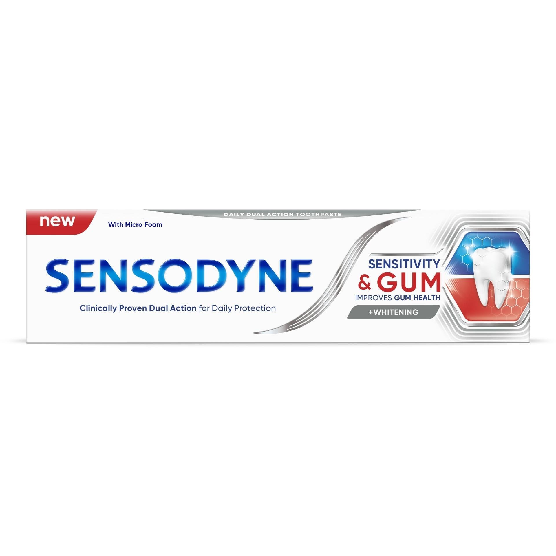 Sensodyne Sensitivty & Gum Whitening паста за зъби, 75 мл | Сенсодин