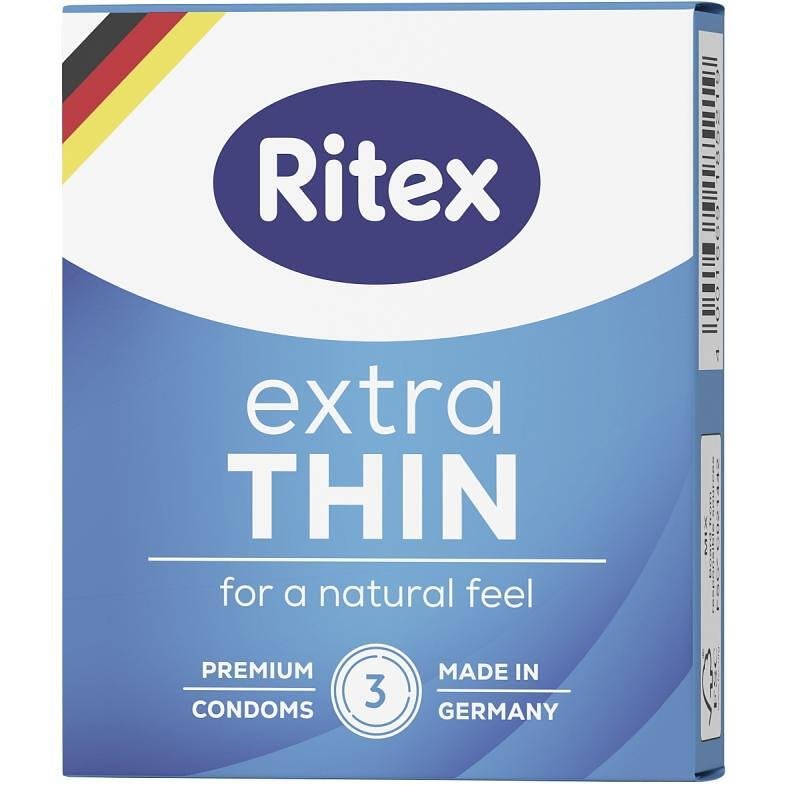 Ritex Extra Thin презервативи, 3 бр. | Ритекс, Есктра Тин