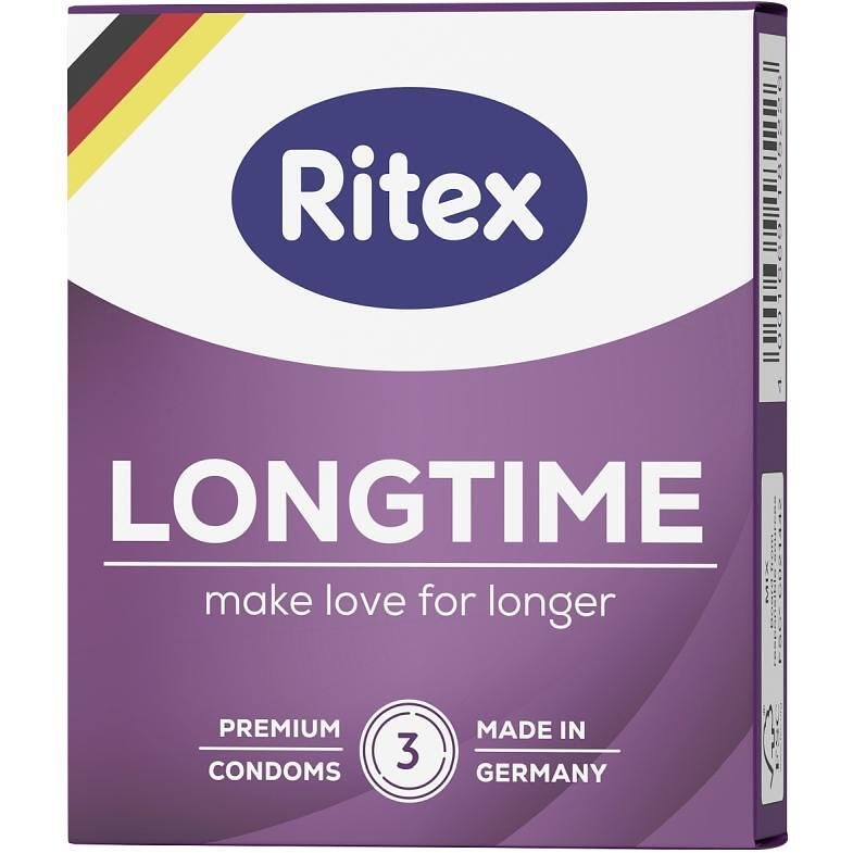 Ritex Long Time презервативи, 3 бр. | Ритекс, Лонг Тайм