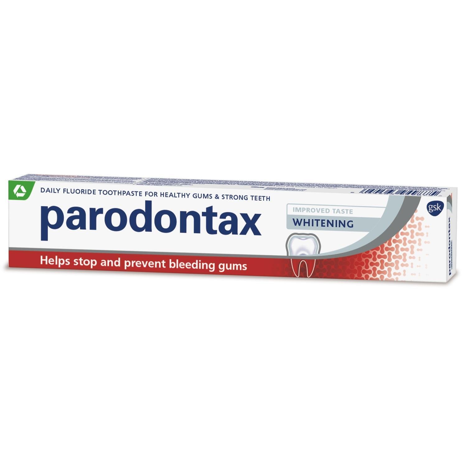 Parodontax Whitening паста за зъби, 75 мл | Пародонтакс, Уайтънинг