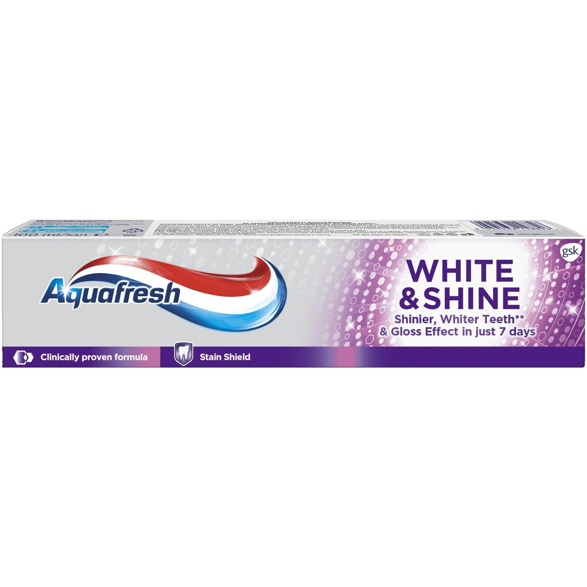 Aquafresh White & Shine паста за зъби, 100 мл | Аквафреш, Уайт & Шайн