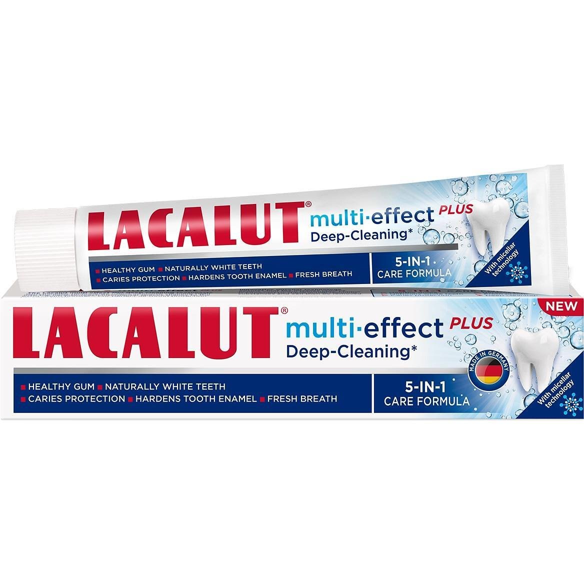 Lacalut Multi-Effect Plus паста за зъби, 75 мл | Лакалут, Мулти-ефект плюс