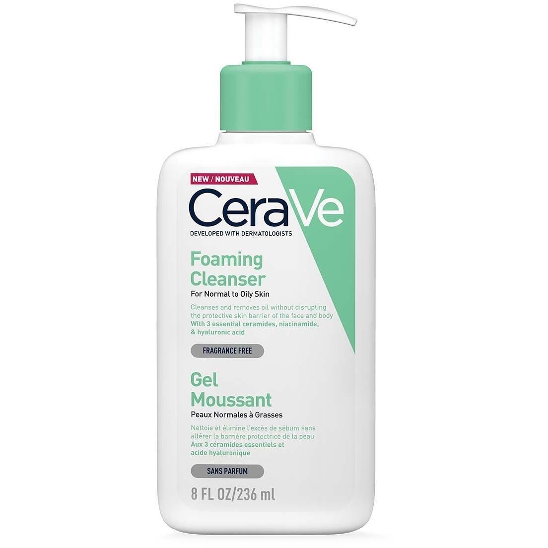 CeraVe измиваща гел пяна за лице и тяло, 236 мл | СераВе