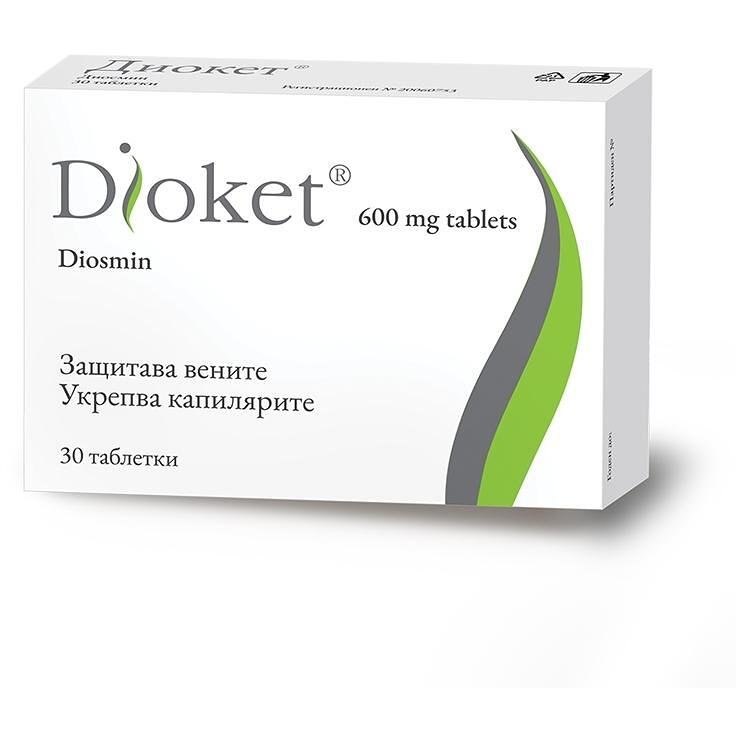 UCB Pharma Диокет таблетки 600 мг, 30 бр. | ЮСБ Фарма
