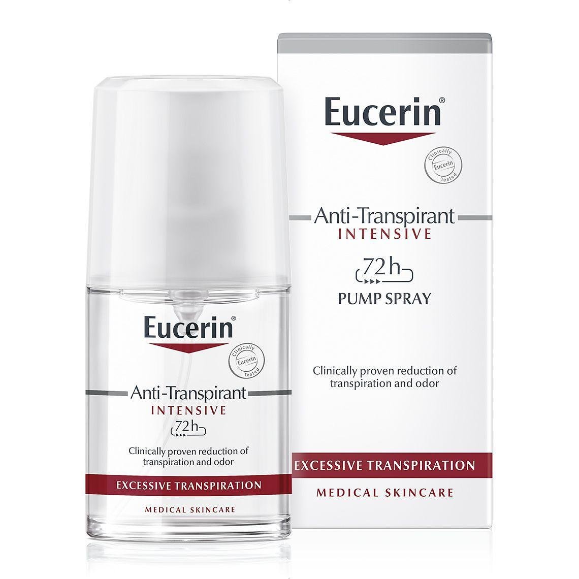 Eucerin спрей-помпа дезодорант за много силно изпотяване, 30 мл | Еусерин