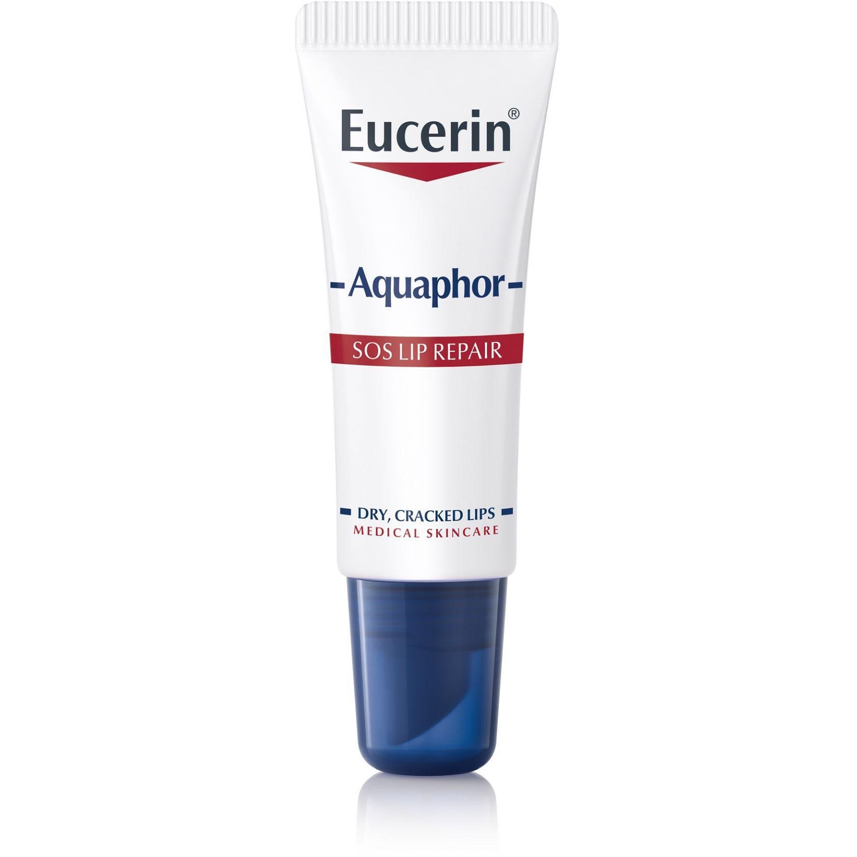 Eucerin Aquaphor SOS защитаващ балсам за устни, 10 г | Еусерин