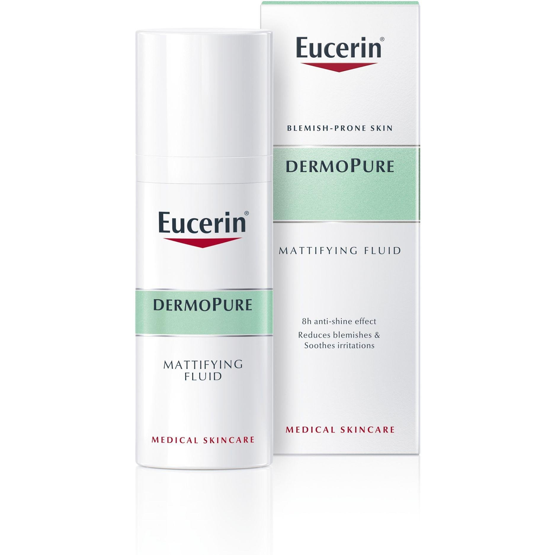 Eucerin DermoPURE матиращ флуид за лице, за кожа склонна към акне, 50 мл | Еусерин