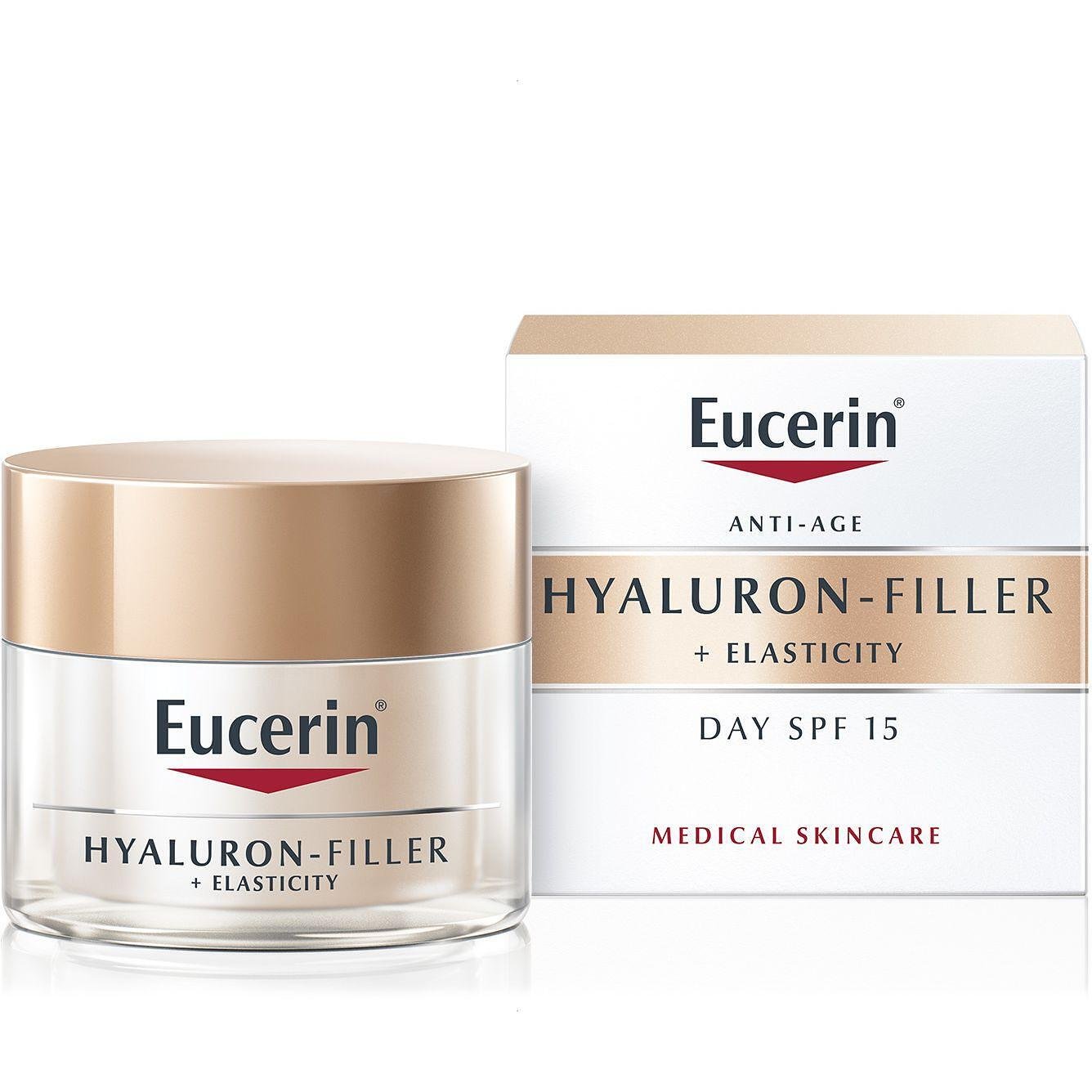 Eucerin Hyaluron-Filler +Elasticity дневен крем, 50 мл | Еусерин