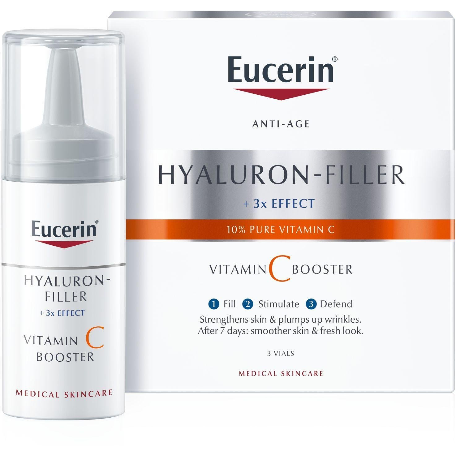 Eucerin Hyaluron-Filler Витамин C бустер 1 х 8 мл, 1X8 мл | Еусерин