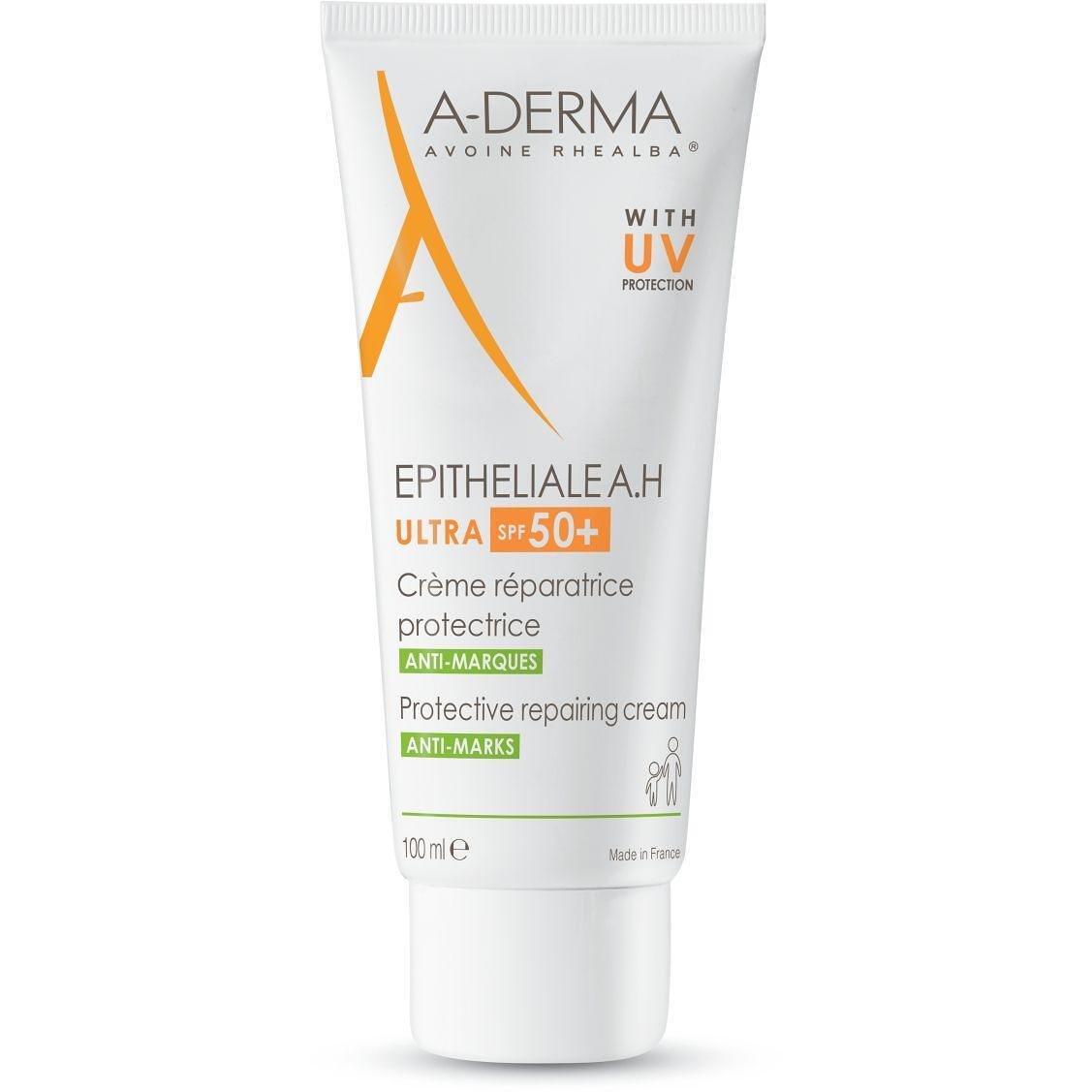 A-Derma Epitheliale A.H Ultra предпазващ и възстановяващ крем SPF50, 100 мл | А-Дерма