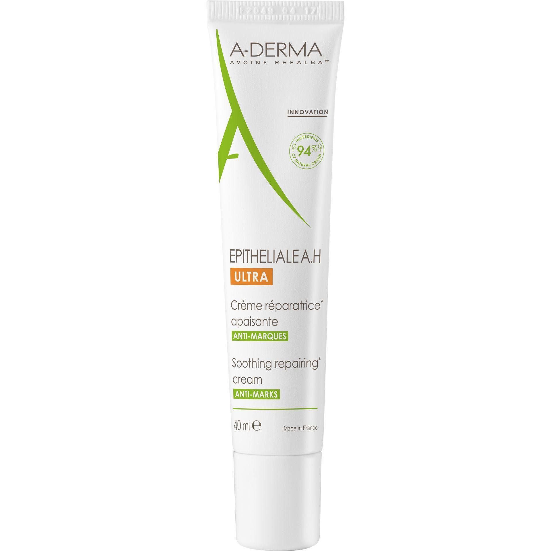 A-Derma Epitheliale A.H Ultra успокояващ и възстановяващ крем, 40 мл | А-Дерма