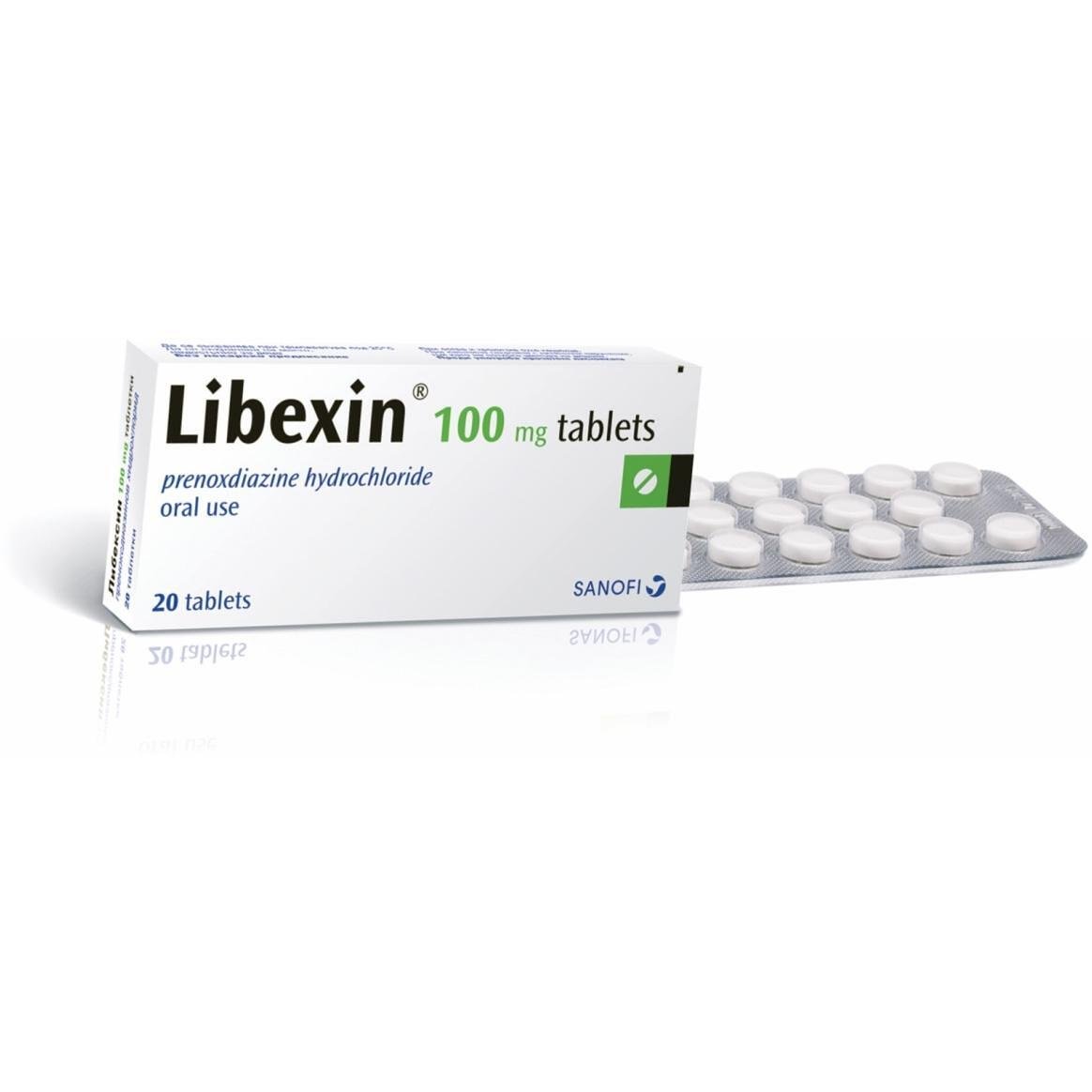 Либексин таблетки 100 мг, 20 бр. | Libexin, Санофи, Sanofi