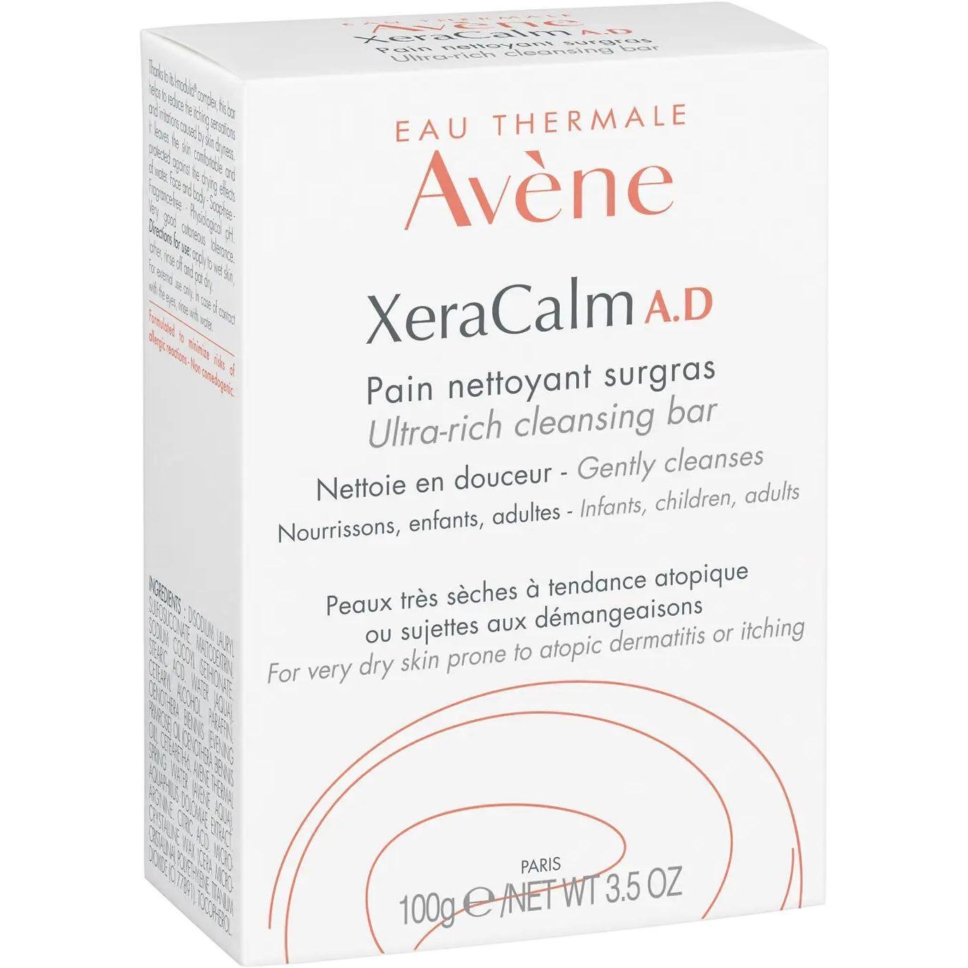 Avene XeraCalm A.D свръхобогатен сапун, 100 г | Авен