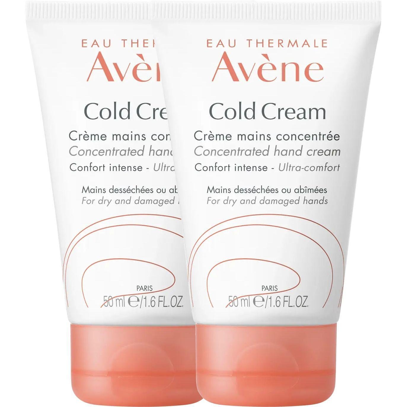 Avene Cold Cream крем за ръце, 2 бр. х 50 мл, 100 мл | Авен