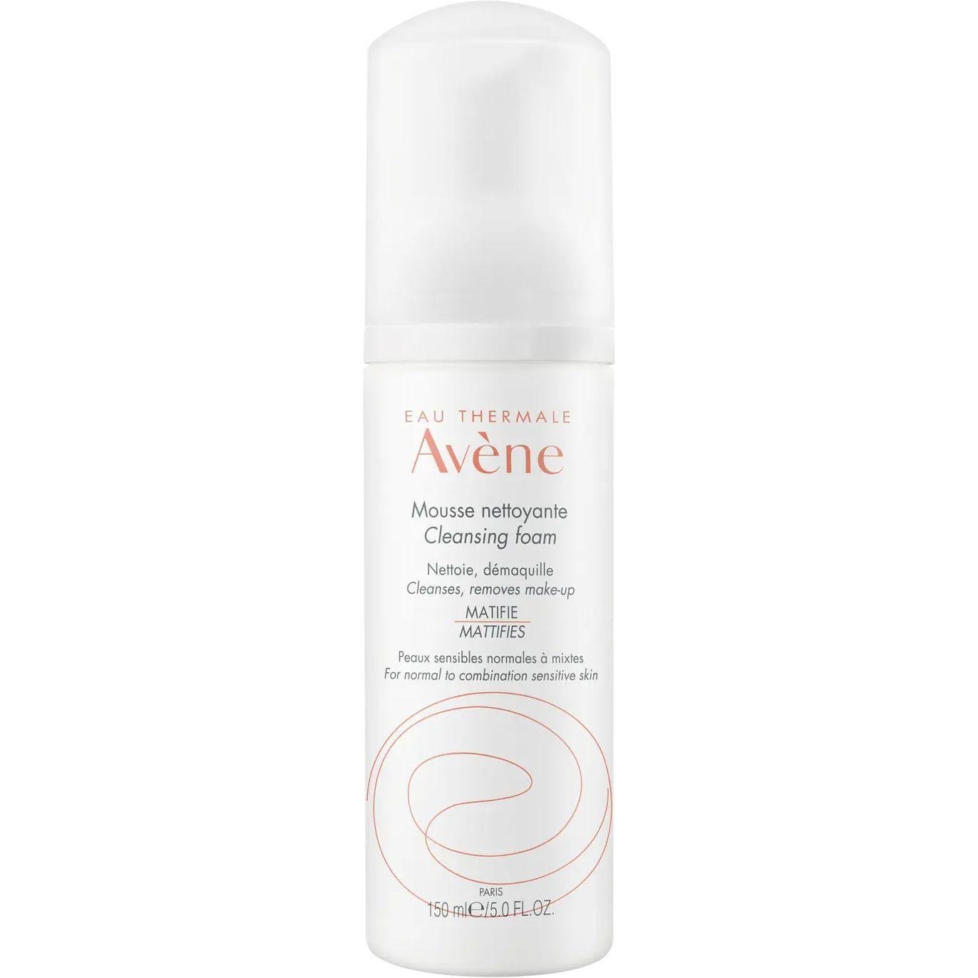 Avene почистваща и матираща пяна, 150 мл | Авен
