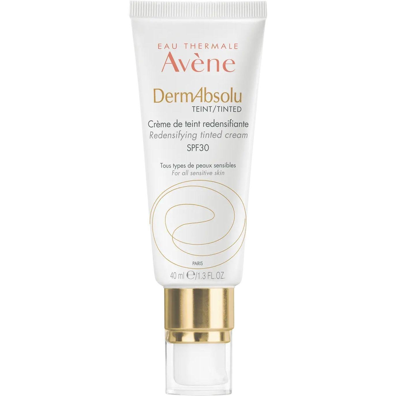 Avene DermAbsolu Tinted тониран крем, 40 мл | Авен
