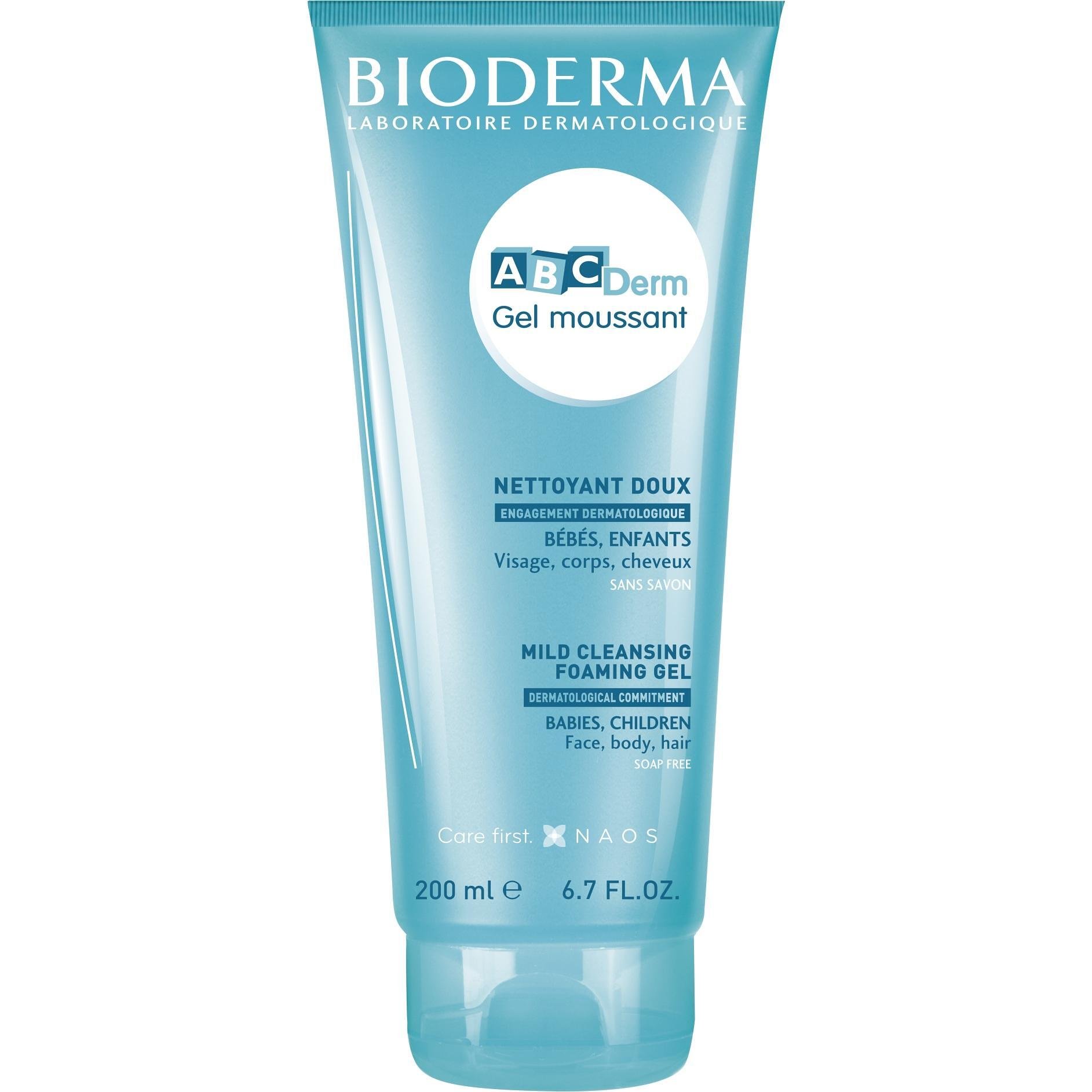 Bioderma ABCDerm мек измиващ гел, 200 мл | Биодерма, АБЦДерм