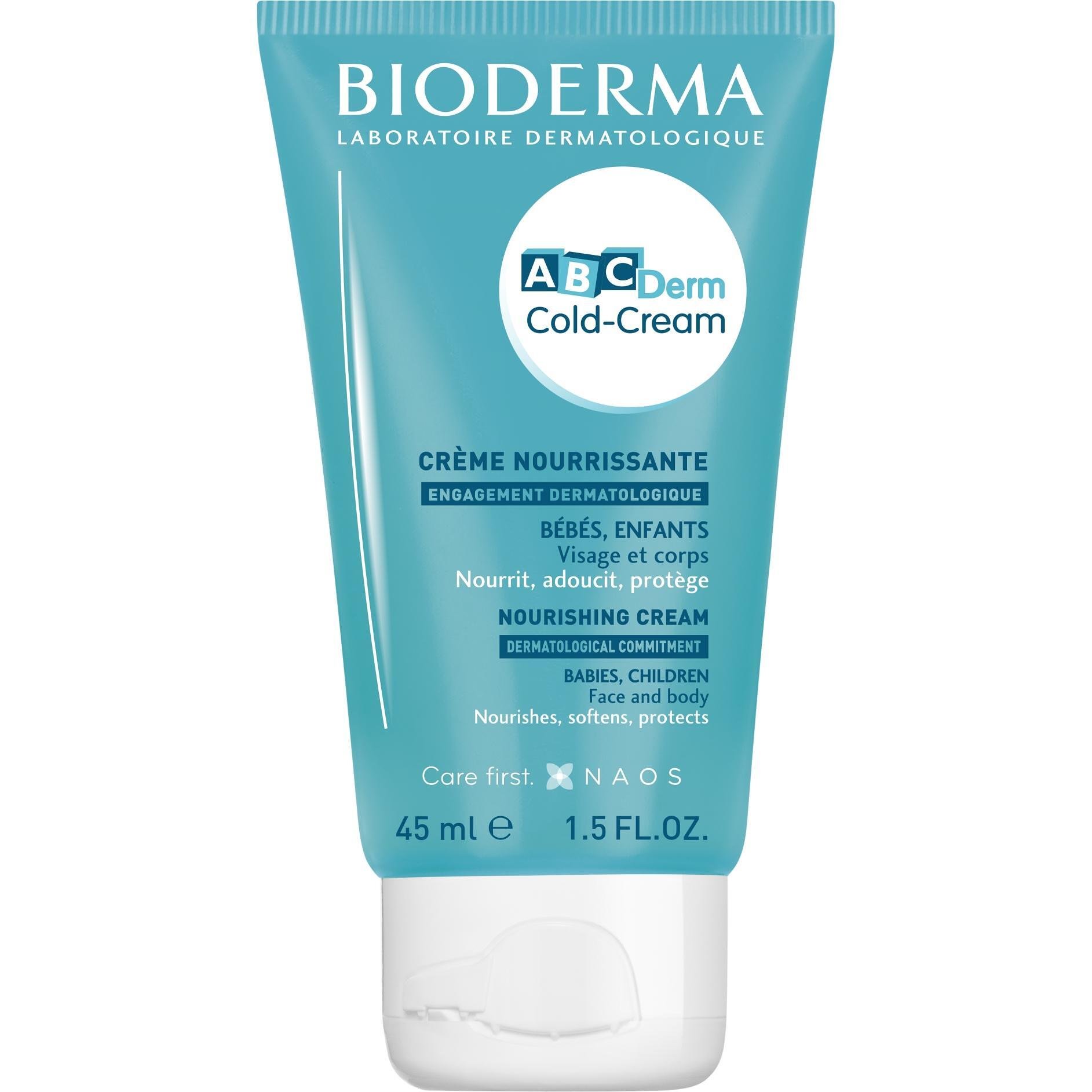 Bioderma ABCDerm подхранващ колд крем, 45 мл | Биодерма, АБЦДерм
