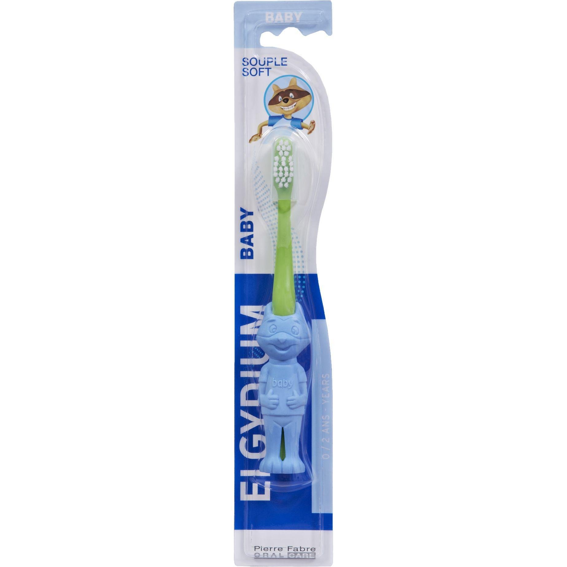Elgydium Baby четка за зъби, детска, 0 - 2 години, мека, 1 бр. | Елгидиум