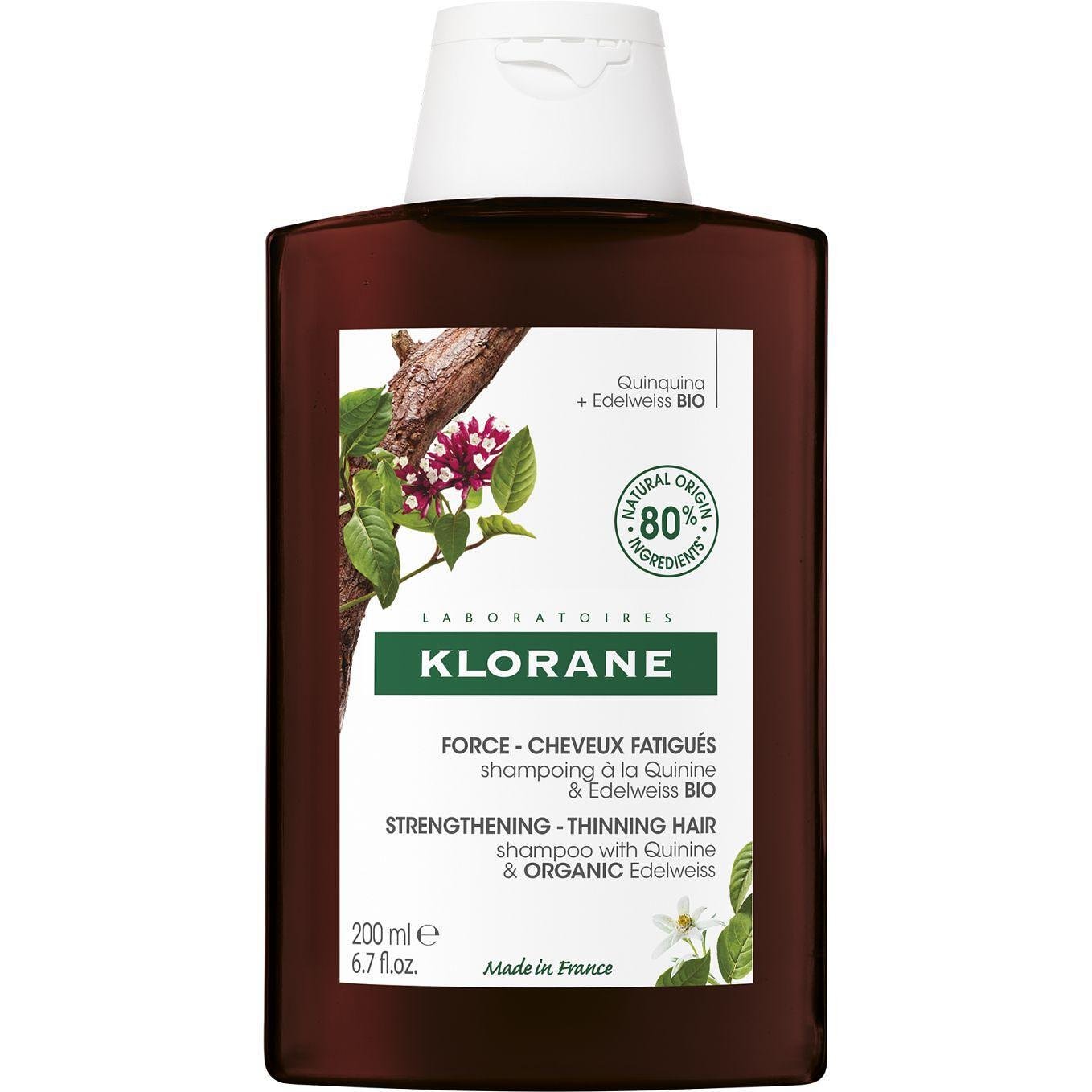Klorane Quinine шампоан хинин, 200 мл | Клоран