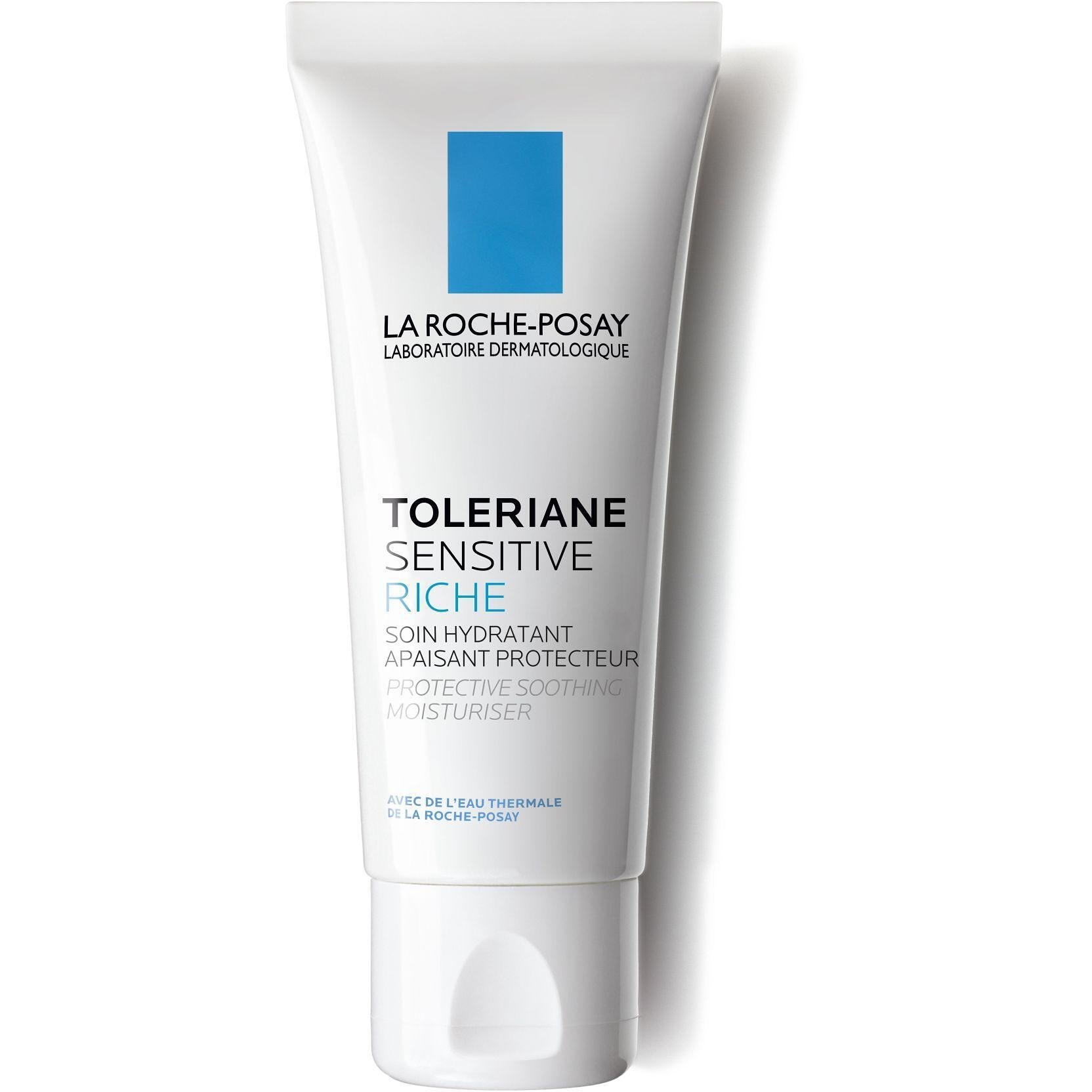 La Roche-Posay Toleriane Sensitive Riche хидратиращ крем за лице за чувствителна кожа, 40 мл | Ла Рош-Позе, Толериане
