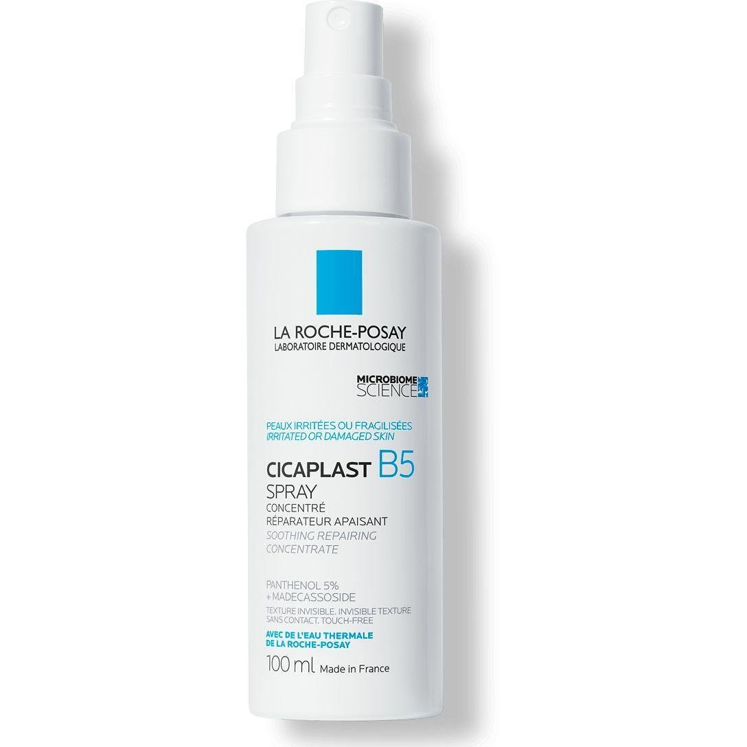 La Roche-Posay Cicaplast B5 Spray възстановяващ успокояващ спрей за тяло за раздразнена кожа, 100 мл | Ла Рош-Позе, Цикапласт
