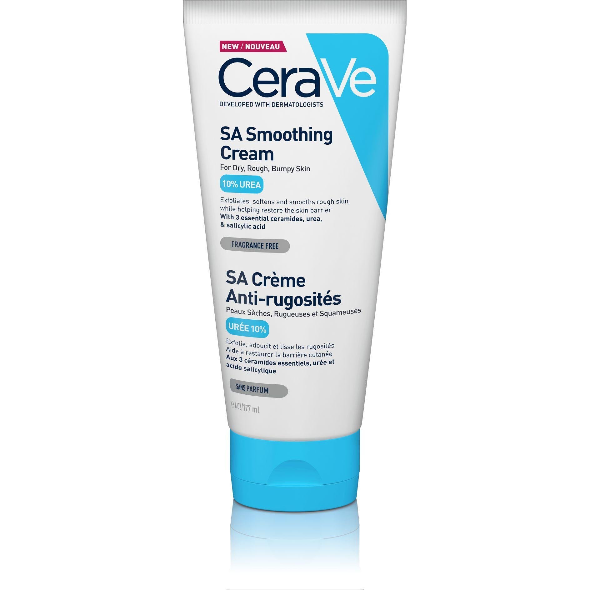 CeraVe SA изглаждащ крем за суха и груба кожа, 177 мл | СераВе