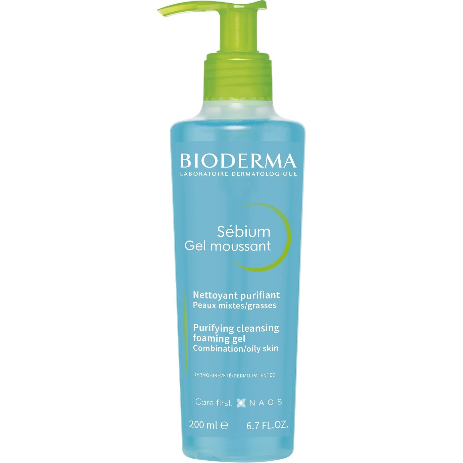 Bioderma Sebium ежедневен измиващ гел, 200 мл | Биодерма, Себиум