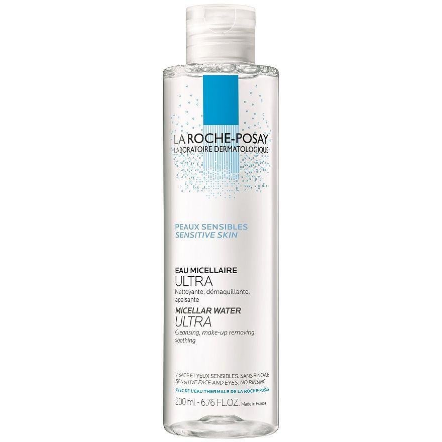 La Roche-Posay Ultra мицеларна вода за лице за чувствителна кожа, 200 мл | Ла Рош-Позе