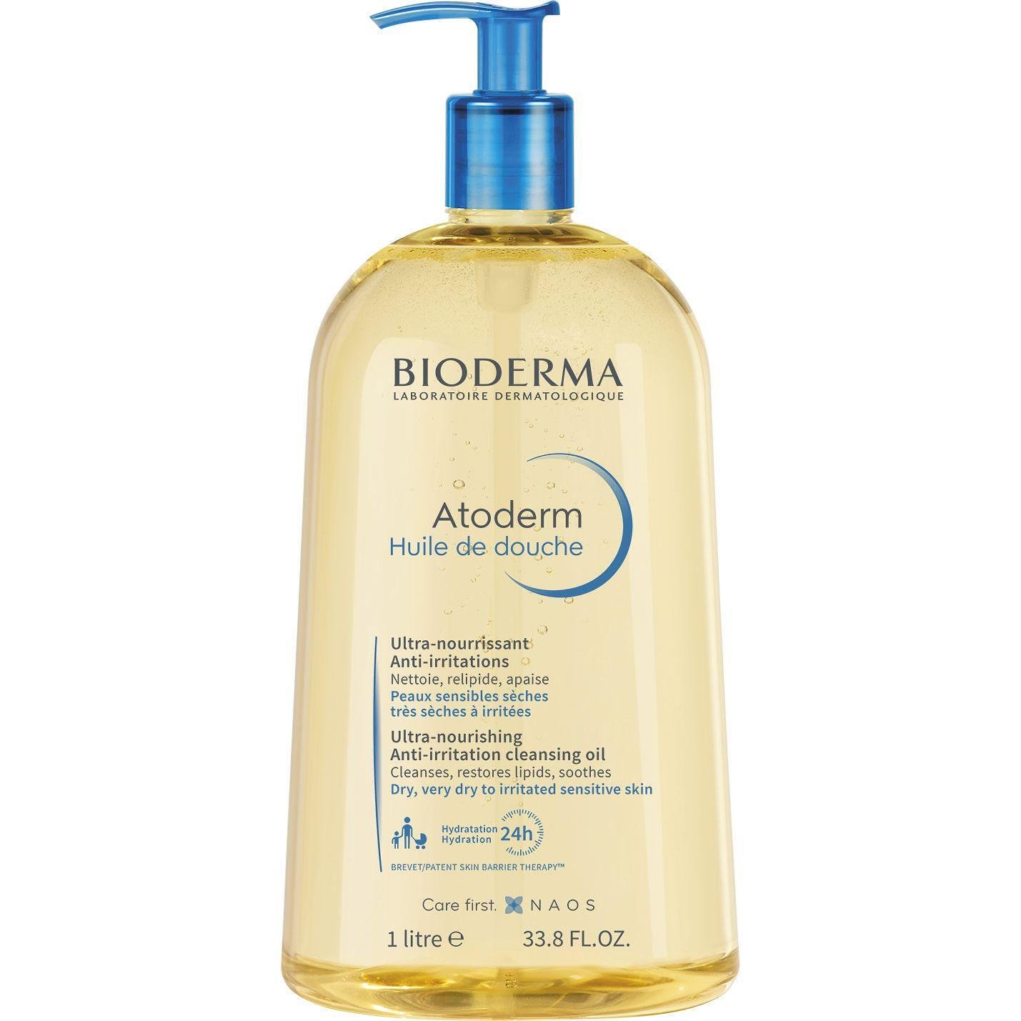 Bioderma Atoderm хидратиращо душ олио, 1 л | Биодерма, Атодерм
