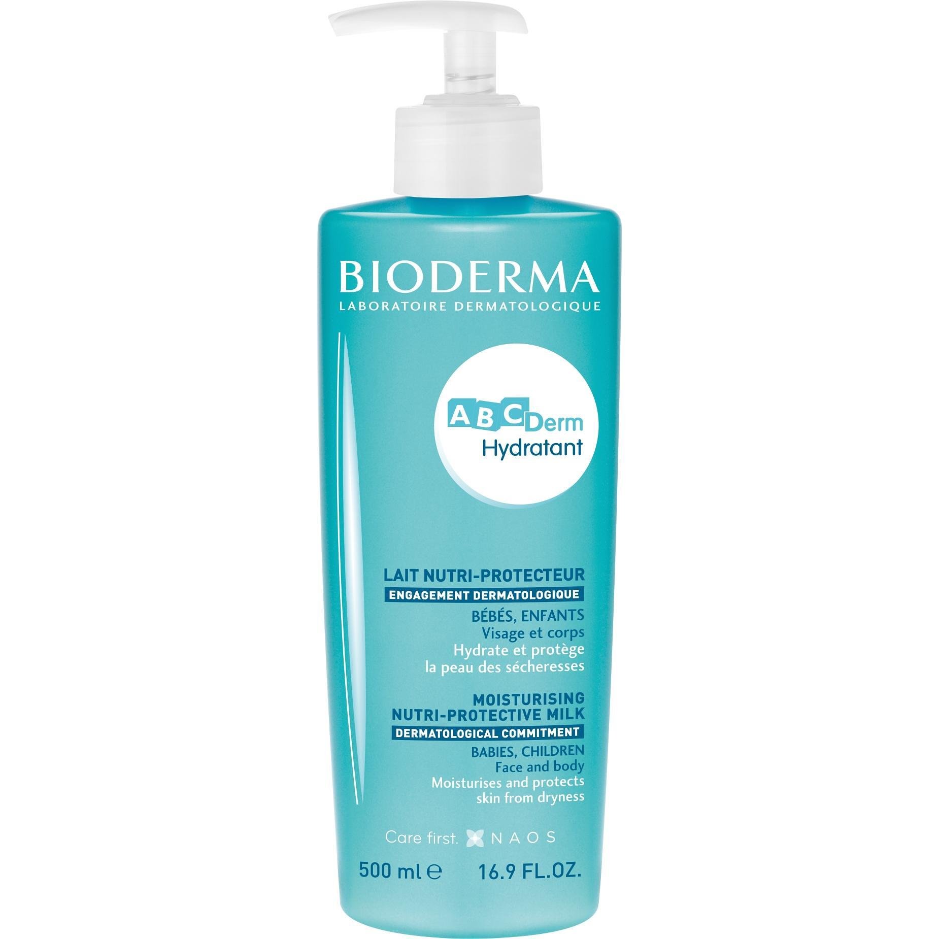 Bioderma ABCDerm хидратиращо мляко, 500 мл | Биодерма, АБЦДерм