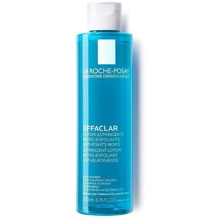 La Roche-Posay Effaclar микроексфолиращ стягащ лосион за лице за мазна и чувствителна кожа, 200 мл | Ла Рош-Позе, Еффаклар